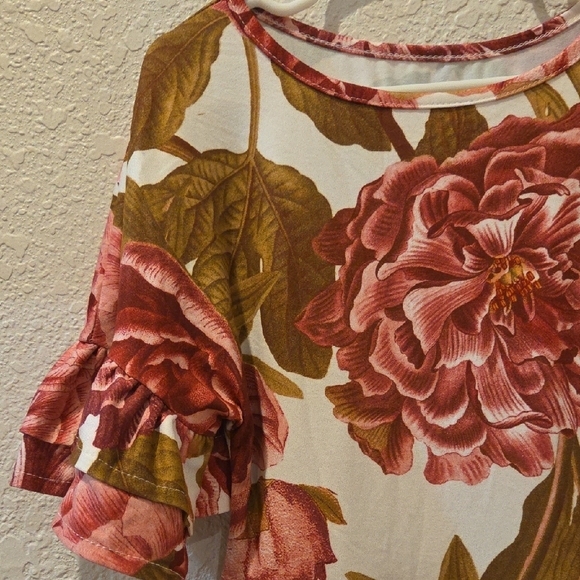 Joyfolie Mia Joy Stylish Floral Fancy/Casual Kids Dress - Picture 3 of 8